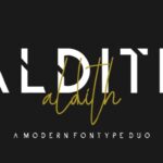 Aldith Font - Featured Image