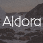 Aldora Font - Featured Image