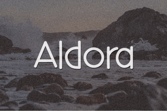 Aldora Font - Featured Image