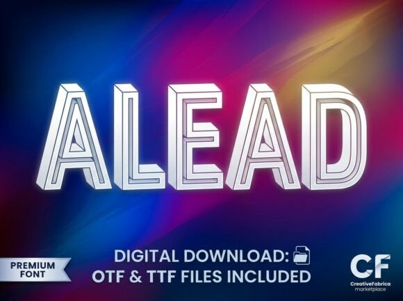 Alead Font - Featured Image