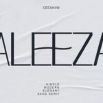 Aleeza Font - Featured Image