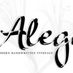 Alega Font - Featured Image