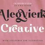 Alegvierk Font - Featured Image