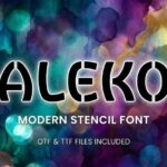 Aleko Font - Featured Image
