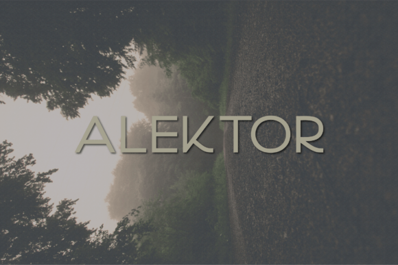 Alektor Font - Featured Image
