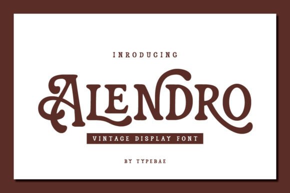 Alendro Font - Featured Image
