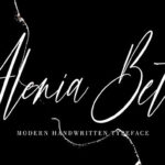 Alenia Betry Font - Featured Image