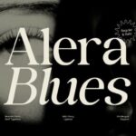 Alera Blues Font - Featured Image