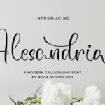 Alesandria Font - Featured Image