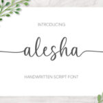 Alesha Font - Featured Image