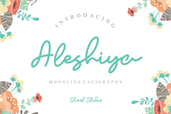 Aleshiya Font - Featured Image