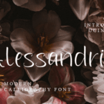 Alessandria Font - Featured Image