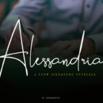 Alessandria Font - Featured Image