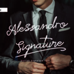 Alessandro Signature Font - Featured Image