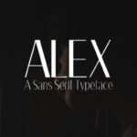 Alex Family Font - Featured Image