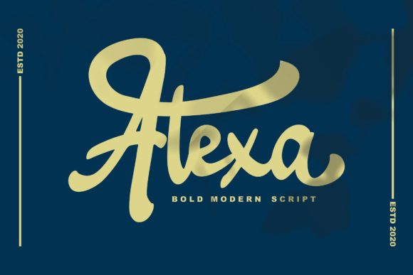 Alexa Script Font - Featured Image