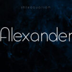 Alexander Font - Featured Image