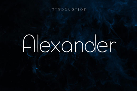 Alexander Font - Featured Image