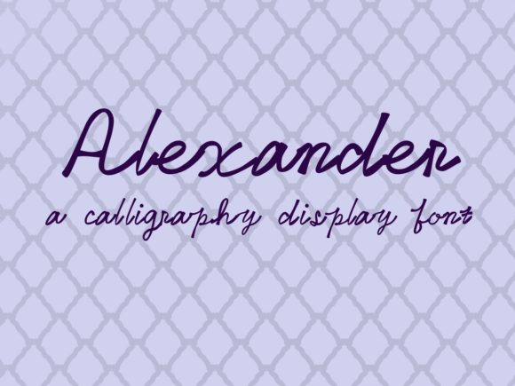 Alexander Font - Featured Image