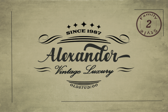 Alexander Font - Featured Image