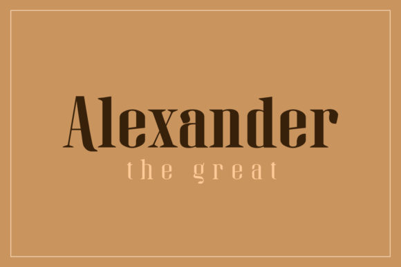 Alexander Font - Featured Image