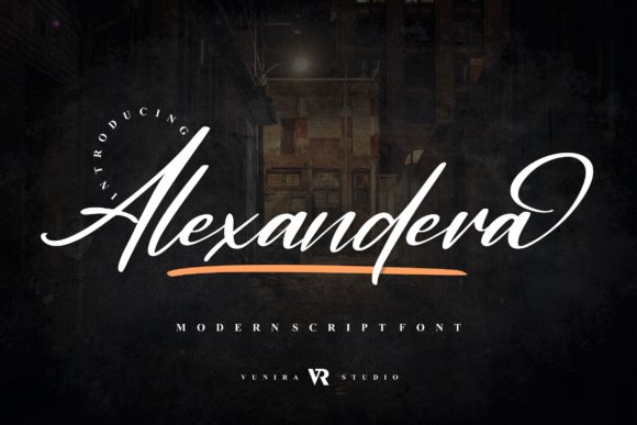 Alexandera Font - Featured Image