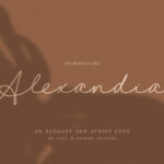 Alexandia Font - Featured Image