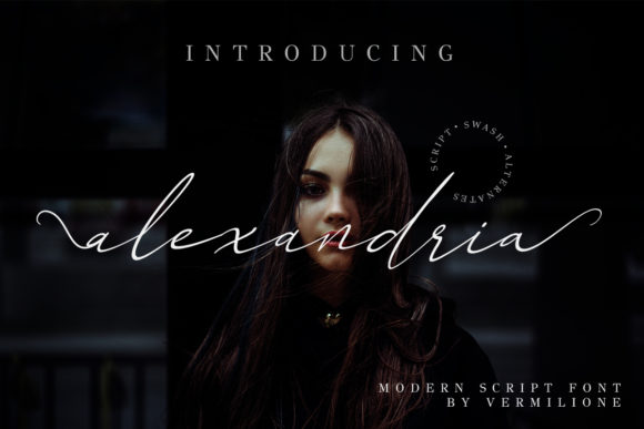 Alexandria Font - Featured Image