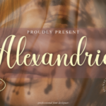 Alexandria Font - Featured Image