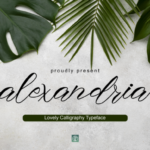 Alexandria Font - Featured Image