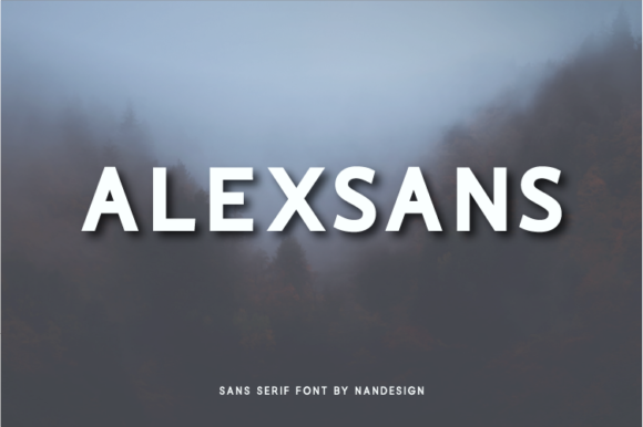 Alexsans Font - Featured Image