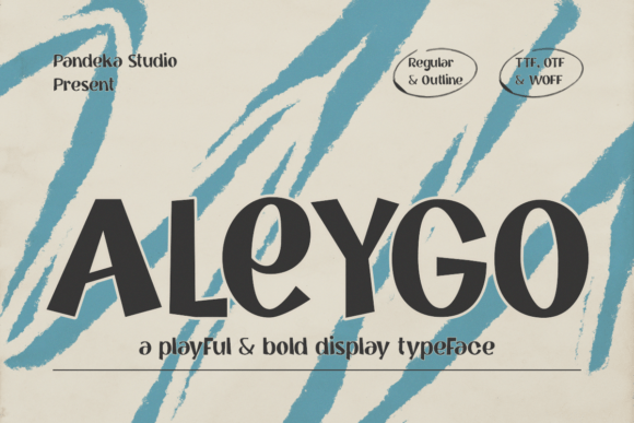 Aleygo Font - Featured Image