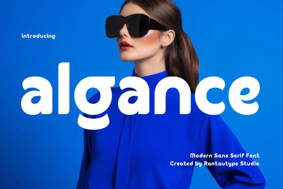 Algance Font - Featured Image