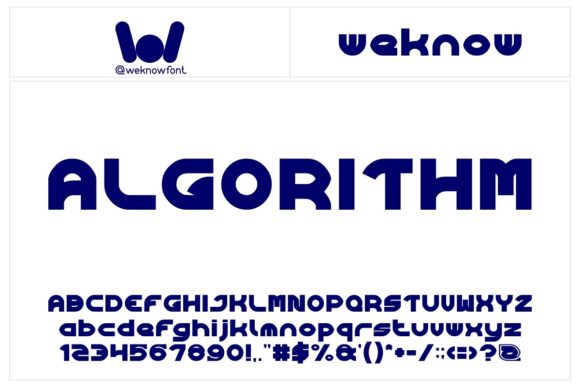 Algorithm Font - Featured Image