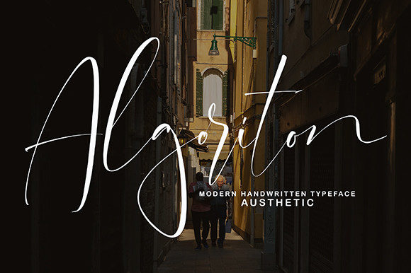 Algoriton Font - Featured Image