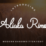 Aliaka Rimon Font - Featured Image