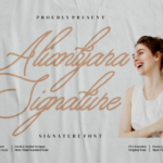 Aliantyara Signature Font - Featured Image