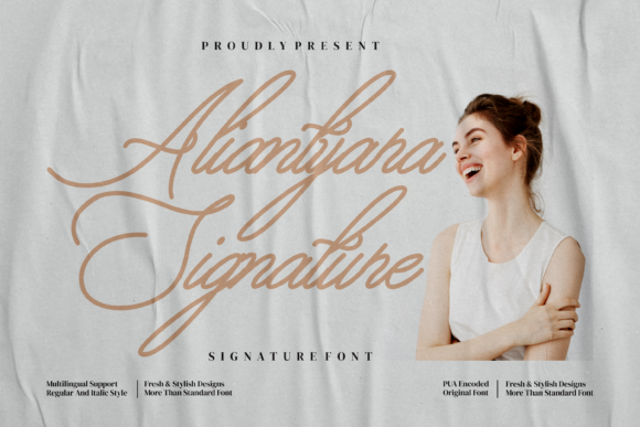 Aliantyara Signature Font - Featured Image