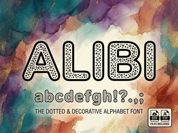 Alibi Font - Featured Image