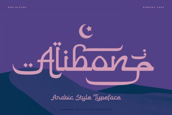Alibon Arabic Font - Featured Image