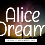 Alice Dream Font - Featured Image
