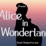 Alice in Wonderland Font - Featured Image