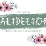 Alidelion Font - Featured Image