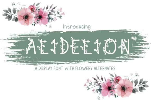 Alidelion Font - Featured Image