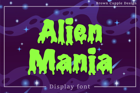 Alien Mania Font - Featured Image