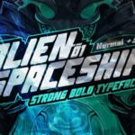 Alien Spaceship Font - Featured Image