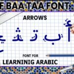 Alif Baa Taa Arrows Font - Featured Image
