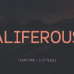 Aliferous Font - Featured Image