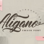 Aligano Font - Featured Image