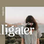 Aligater Font - Featured Image